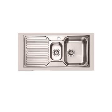 Teka Princess 60B Çelik Krom Mikro Keten Yüzey Evye