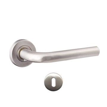 Espera 1101 Saten Paslanmaz Çelik Rozetli Kapı Kolu