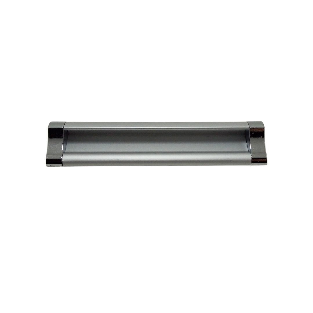 Gömme Yüzey Krom Matkrom Kulp 128 mm