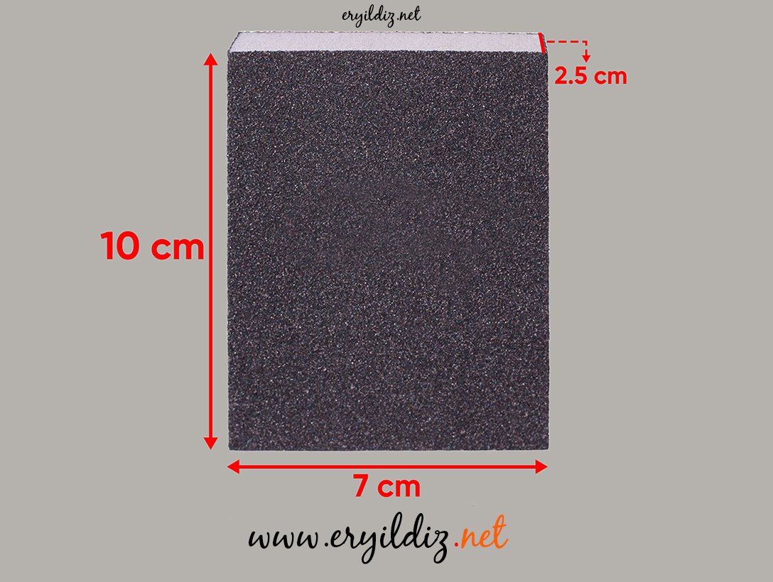 Atlas Takoz Zımpara 220 Kum Eryıldız Hırdavat