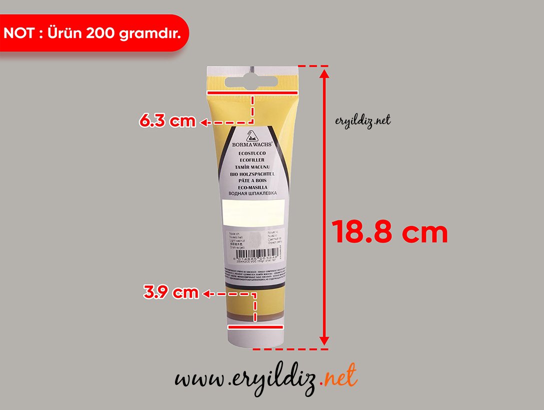 Borma Wachs Tamir Macunu Naturel Eryıldız Hırdavat