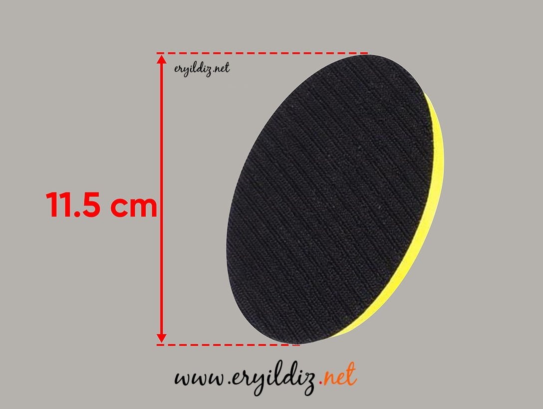 Cırt Zımpara Tabanı 115 mm Eryıldız Hırdavat
