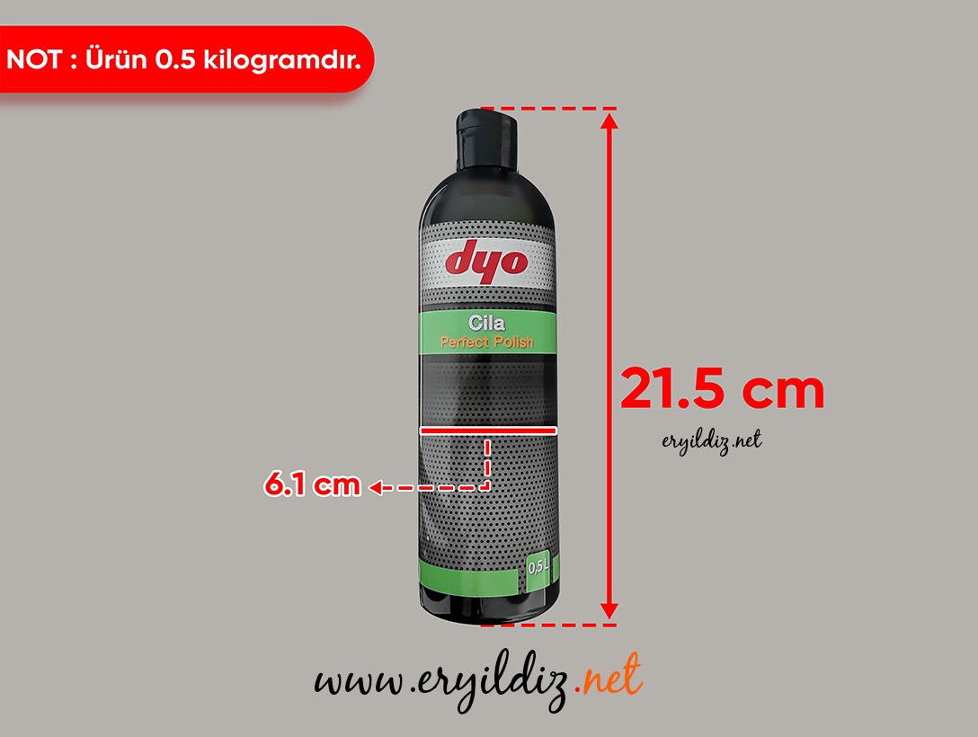 Dyo Pasta Cila 0.5 Litre Eryıldız Hırdavat