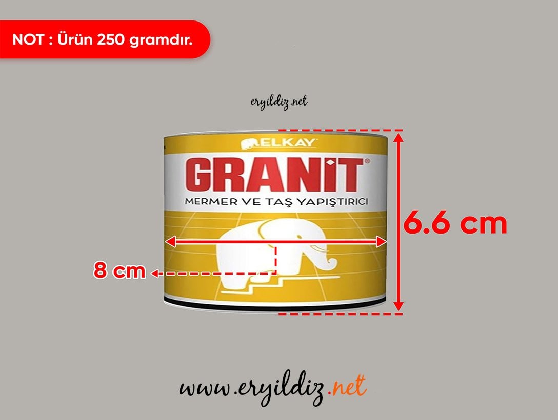 Granit Mermer Yapıştırıcı 250 Gr Eryıldız Hırdavat