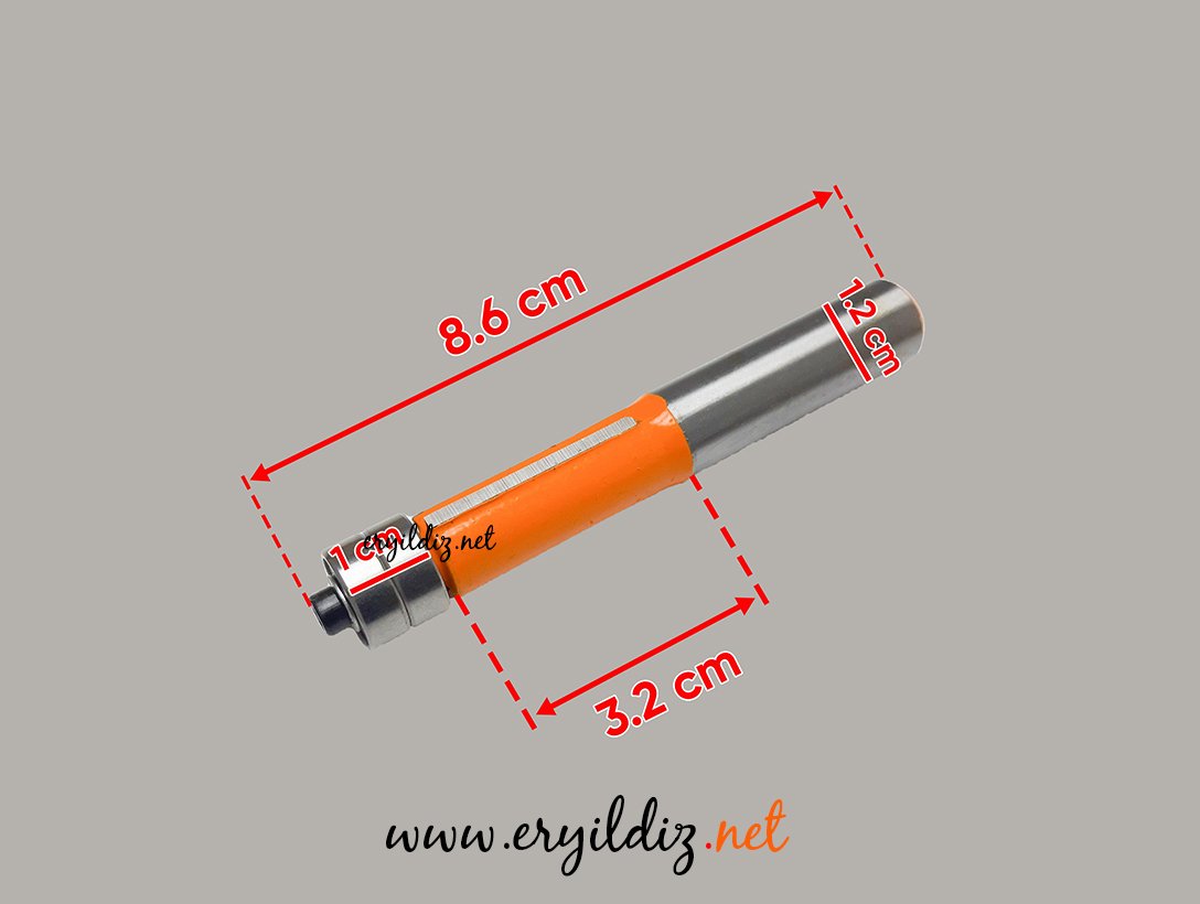 Kohertz No: 2-C Pvc Temizleme Bıçağı 12 mm Çapında Eryıldız Hırdavat