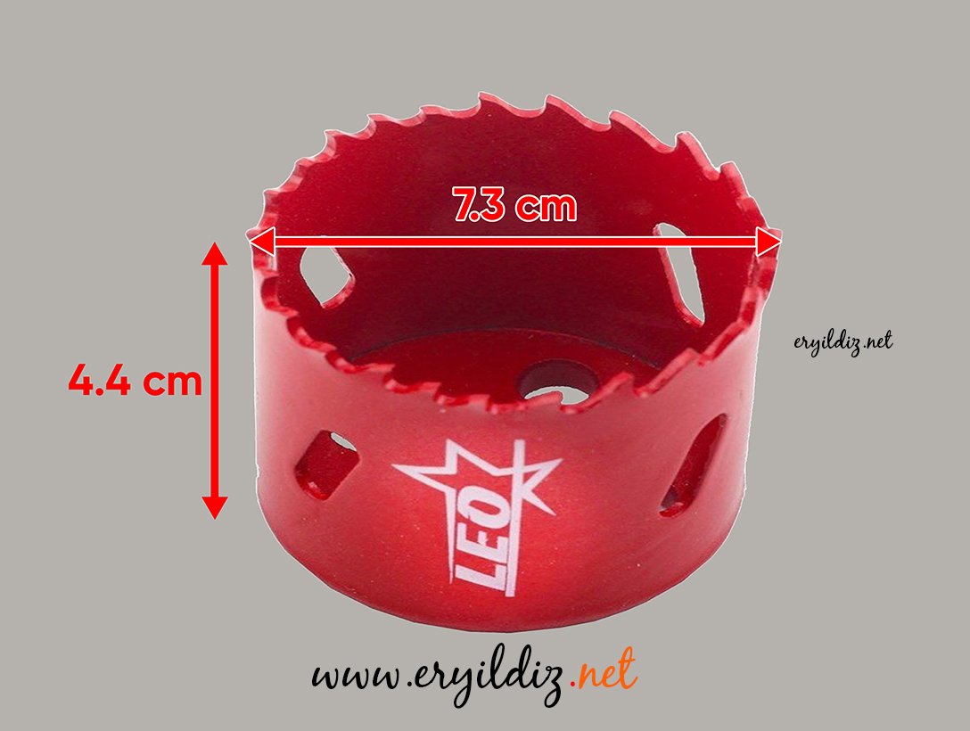 Leo Metal Panç 73 mm Eryıldız Hırdavat