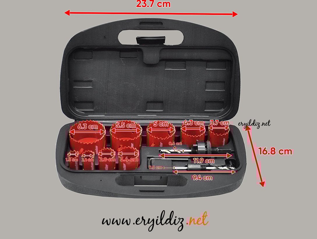 Panç Seti 13 Parça Eryıldız Hırdavat