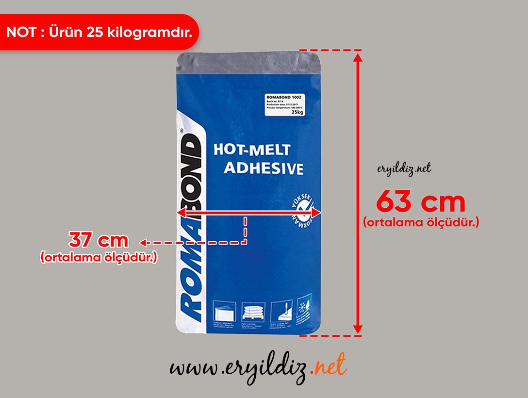 RomaBond İthal 1002 NEW Boncuk Mobilya Ahşap Yapıştırıcı 25 Kg Eryıldız Hırdavat