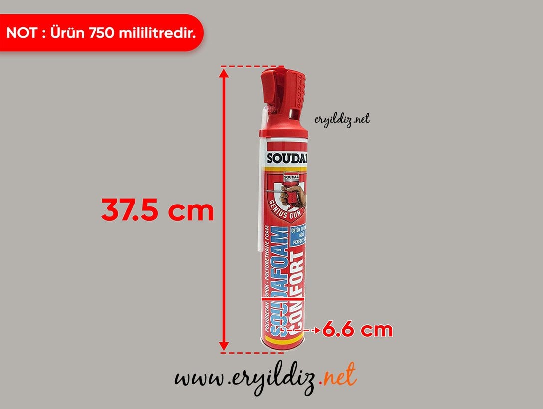 Soudal Soudafoam Comfort Köpük Eryıldız Hırdavat