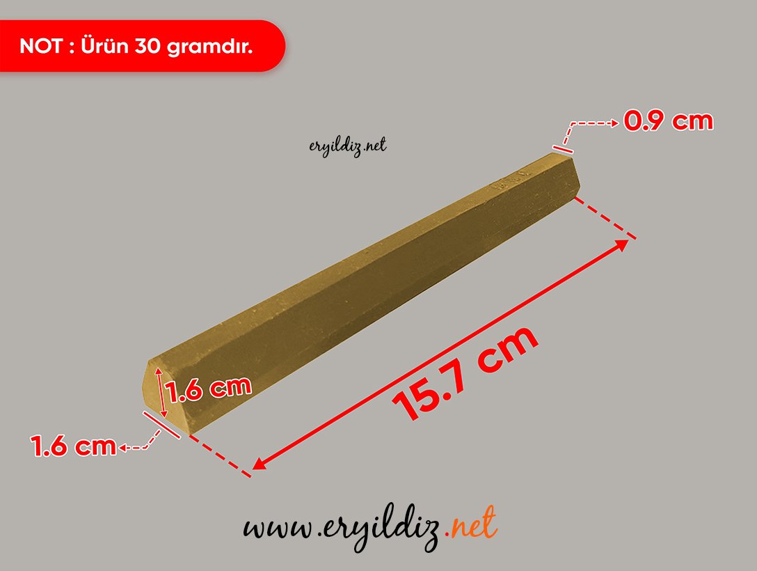 Tamir Mumu 30 Gr Açık Ceviz Eryıldız Hırdavat