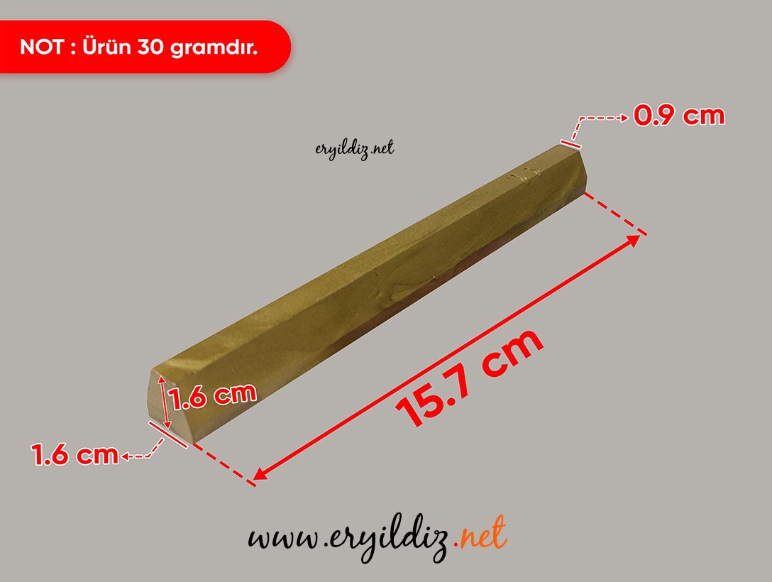 Tamir Mumu 30 Gr Altın Eryıldız Hırdavat