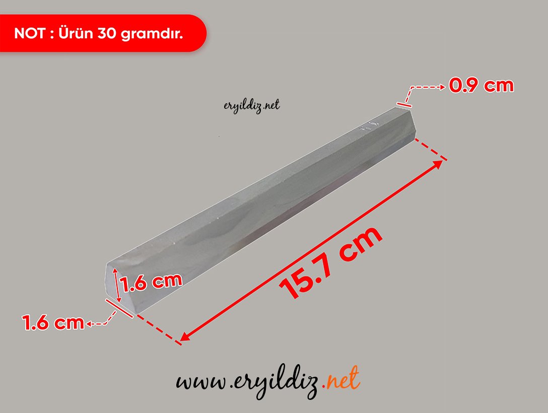 Tamir Mumu 30 Gr Gri Eryıldız Hırdavat
