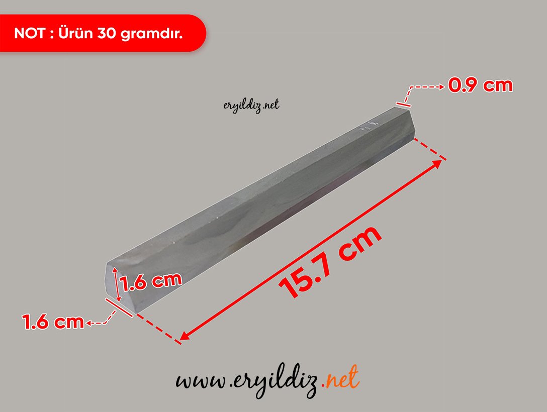 Tamir Mumu 30 Gr Gümüş Eryıldız Hırdavat