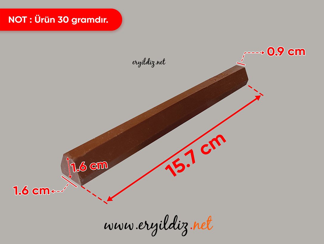 Tamir Mumu 30 Gr Ceviz Eryıldız Hırdavat