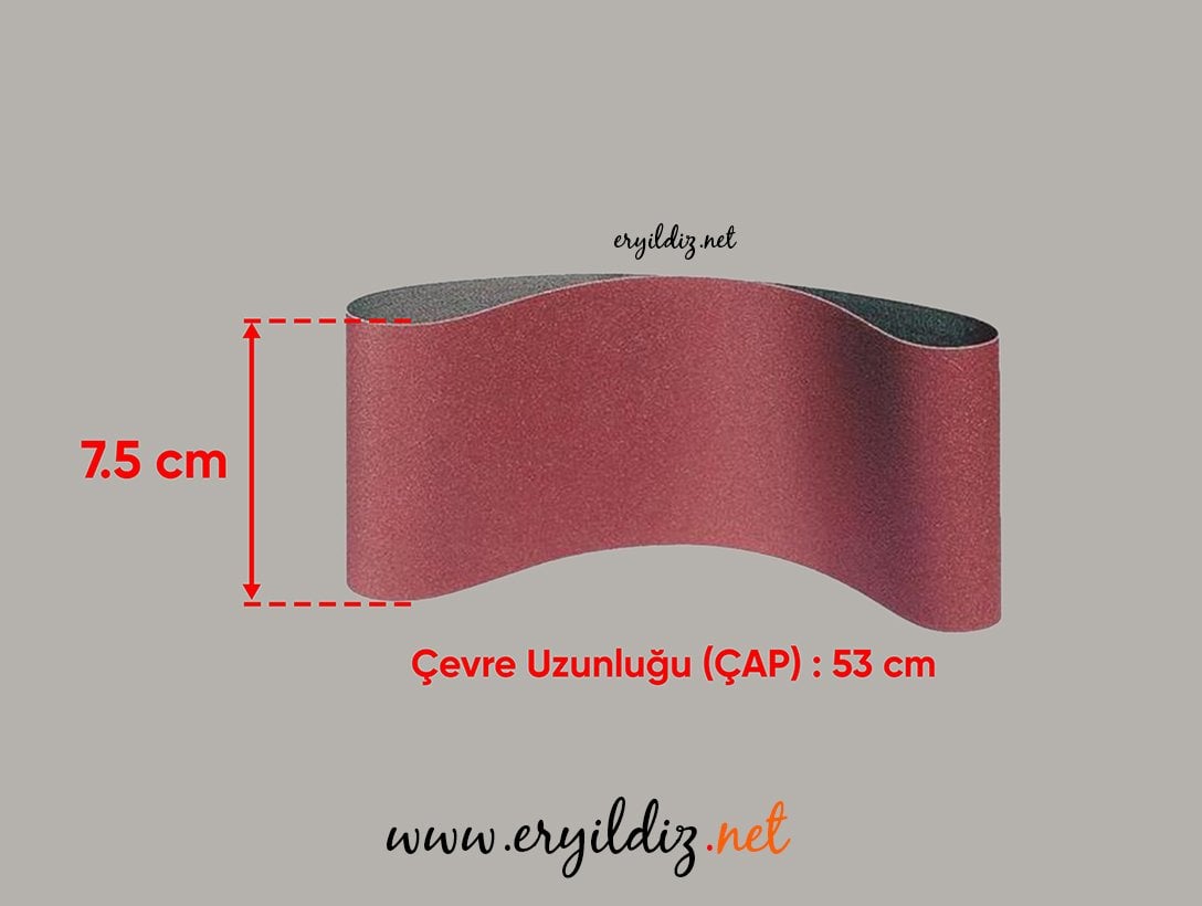 Karbosan Tank Zımpara 60 Kum - 530 x 75 mm Eryıldız Hırdavat