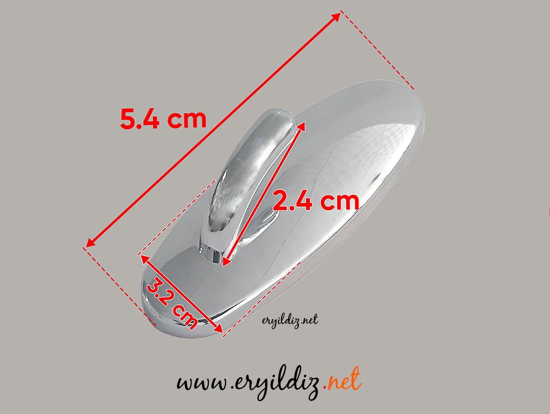 Vodaseal İz Bırakmayan Askı Krom Eryıldız Hırdavat 