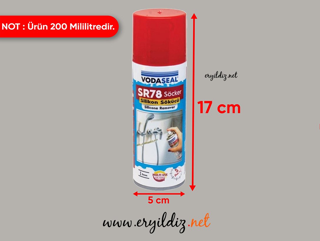 Vodaseal SR78 Söcker Silikon Sökücü Eryıldız Hırdavat