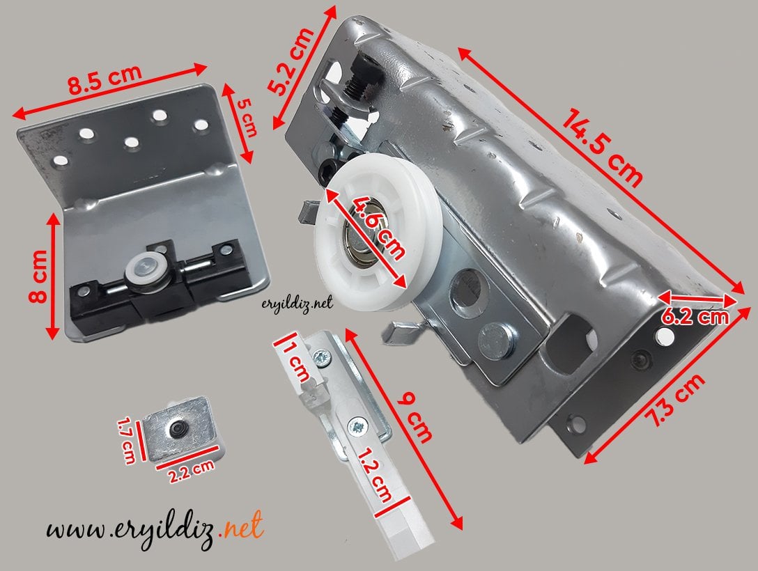 Yeniler 001 Dış Sürgü Kapak Mekanizma 60 KG Eryıldız Hırdavat