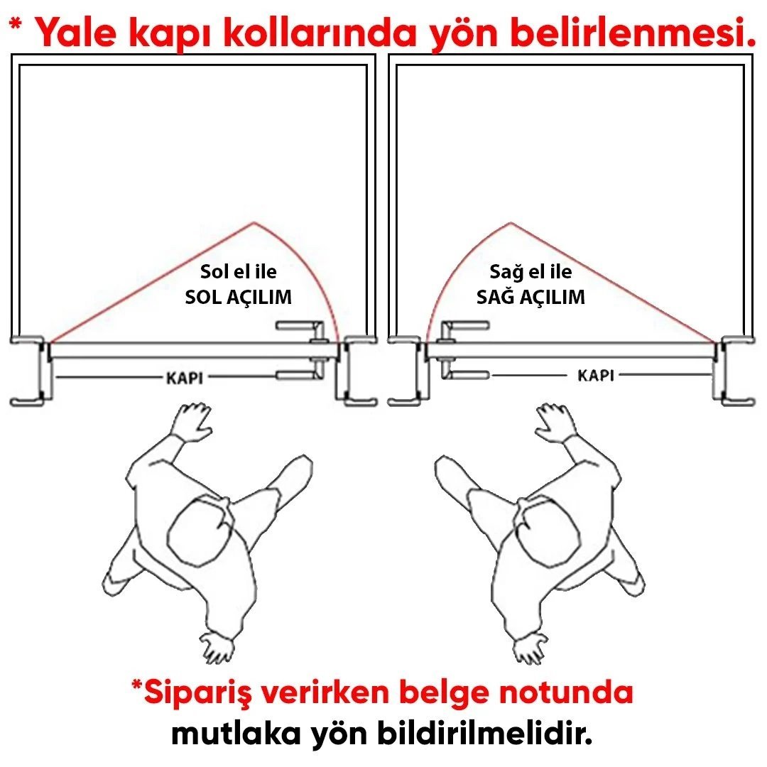 Doğanlar Bont Rozetli Kapı Kolu eryıldızhırdavat