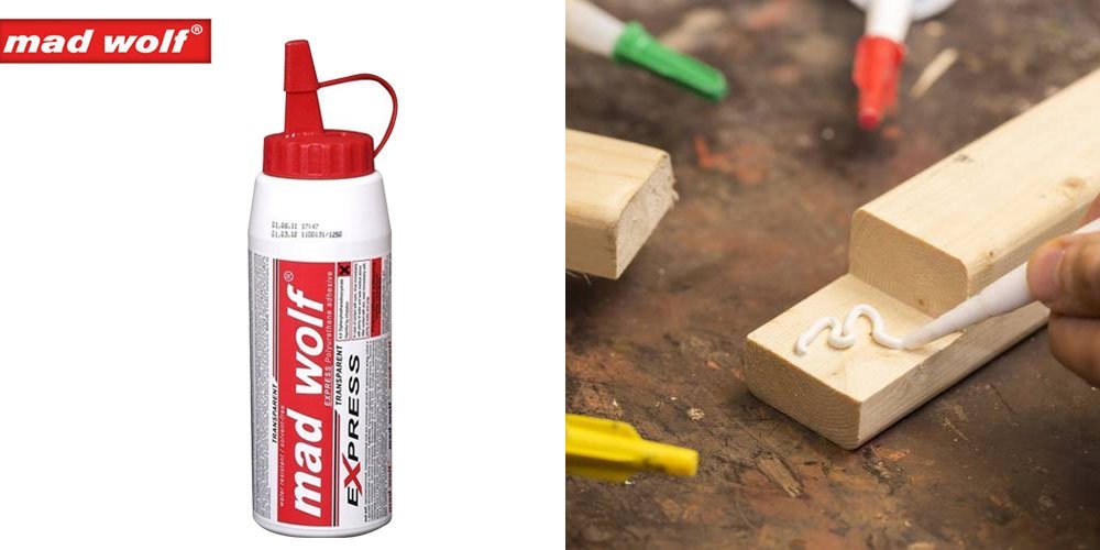 Madwolf Deniz Tutkalı Şeffaf 500 Gr Mobilya Ahşap Yapıştırıcı