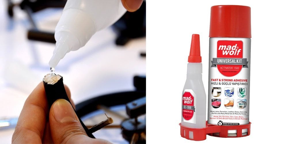 Madwolf Aktivatörlü Hızlı Yapıştırıcı Takımı 500 Ml Eryıldız Hırdavat
