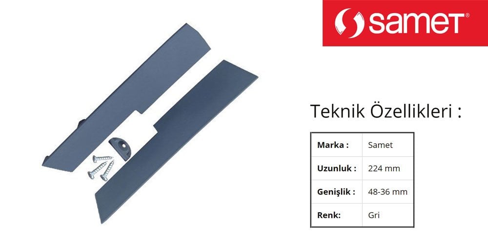 Samet İç Çekmece Çift Bordürlü Ön Bağlantı Grubu