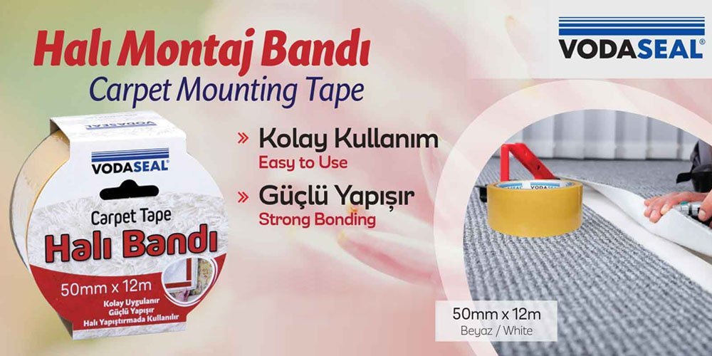 Vodaseal Halı Bandı 50mmx12m