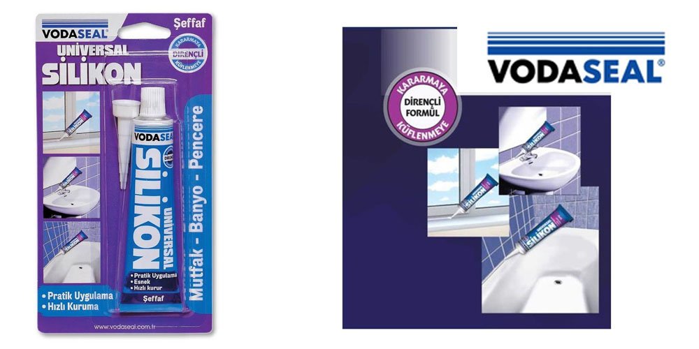 Vodaseal Tüp Silikon Şeffaf 50 gr