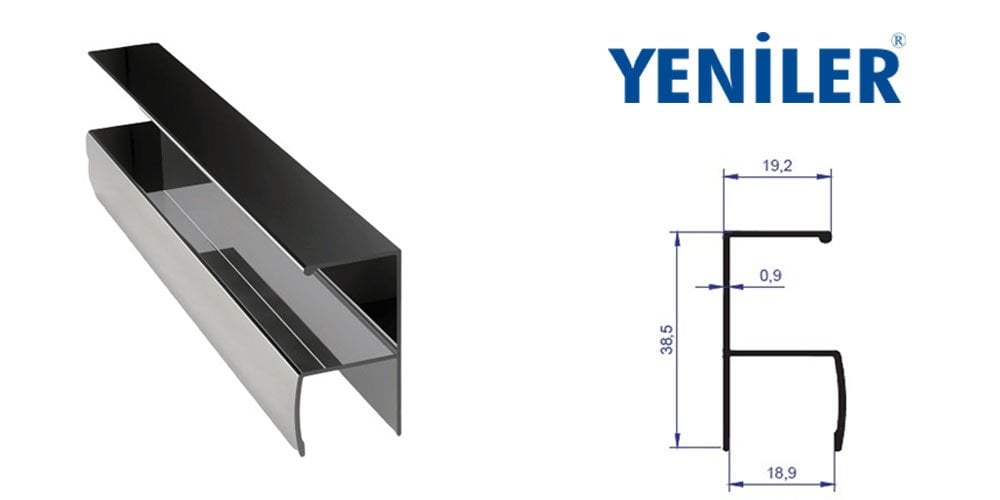 Yeniler 015-5 Kimyasal Parlak Kulp Profili