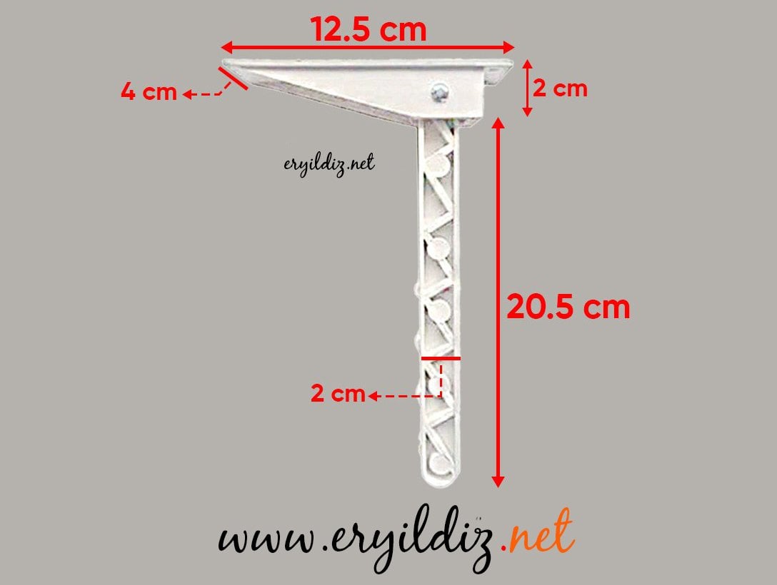Ayder Beyaz Sofra Ayağı Fiyatı Eryıldız Hırdavat