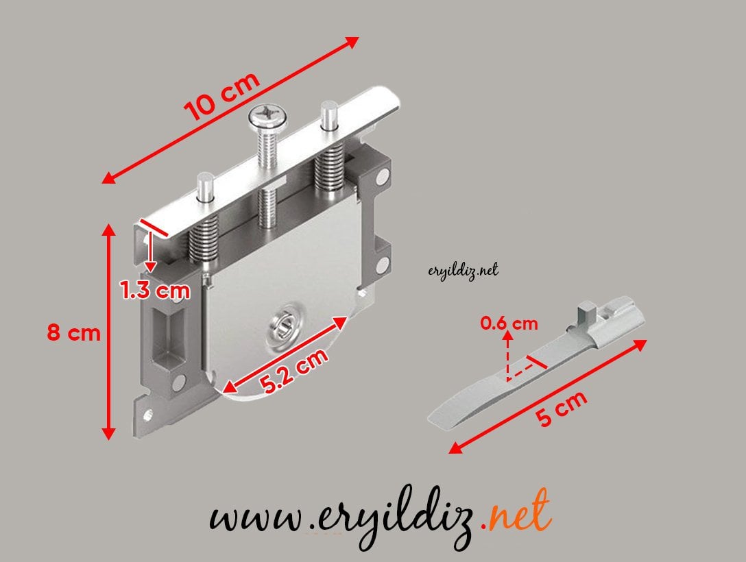 Lucido LC 75 Ay Mekanizma Büyük 2 Adet 80 KG Eryıldız Hırdavat