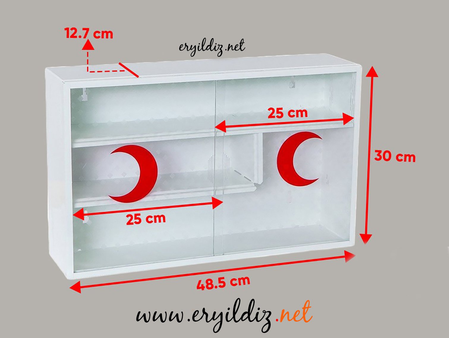 Akşan Sürgülü Cam Ecza Dolabı Fiyatları Eryıldız Hırdavat