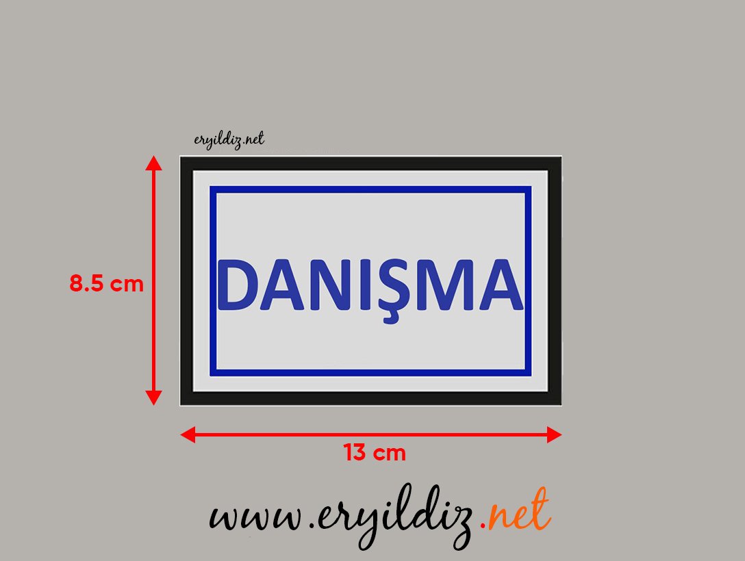 Cemax Yönlendirme İşaretleri Büyük Danışma Eryıldız Hırdavat