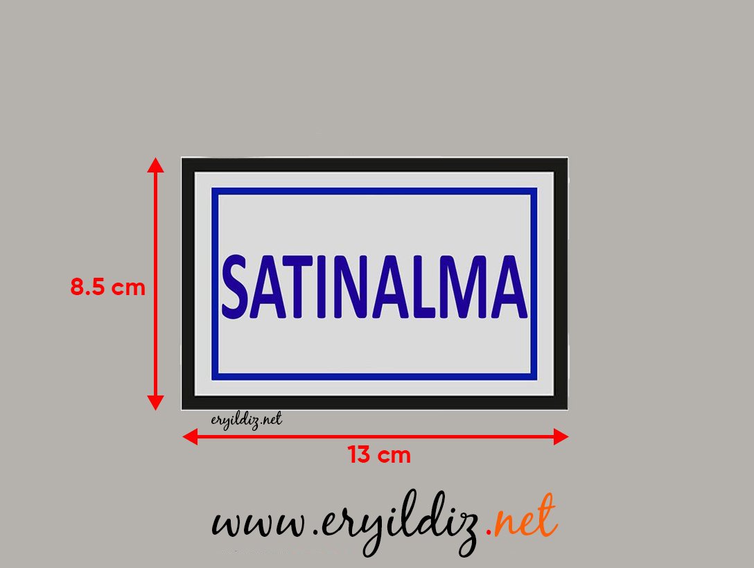Cemax Yönlendirme İşaretleri Büyük Satın Alma Eryıldız Hırdavat