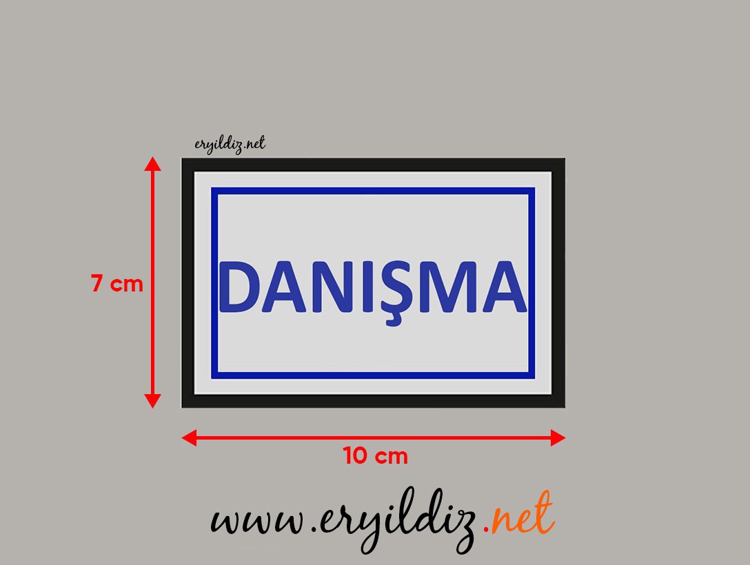 Cemax Yönlendirme İşaretleri Küçük Danışma Eryıldız Hırdavat