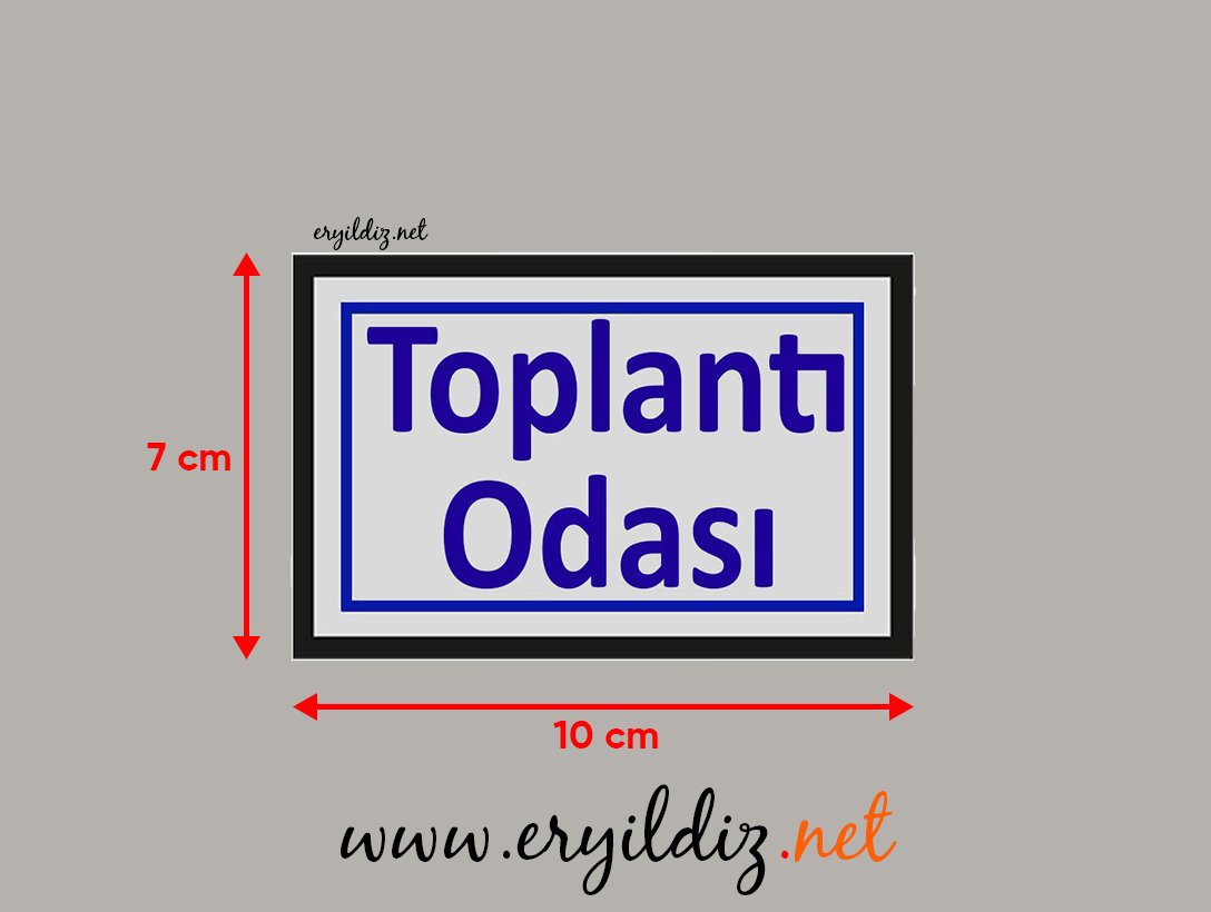 Cemax Yönlendirme İşaretleri Küçük Toplantı Odası Eryıldız Hırdavat
