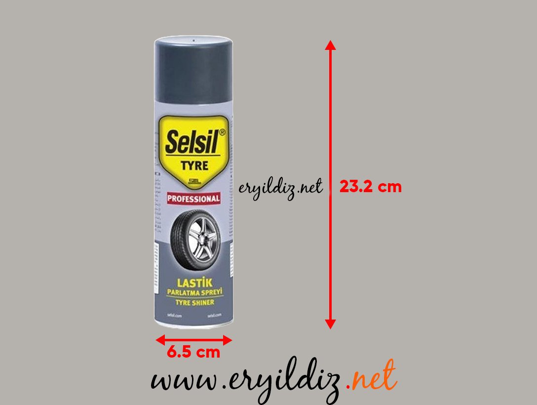 Selsil Lastik Parlatma Spreyi 500 ml Fiyatı Eryıldız Hırdavat