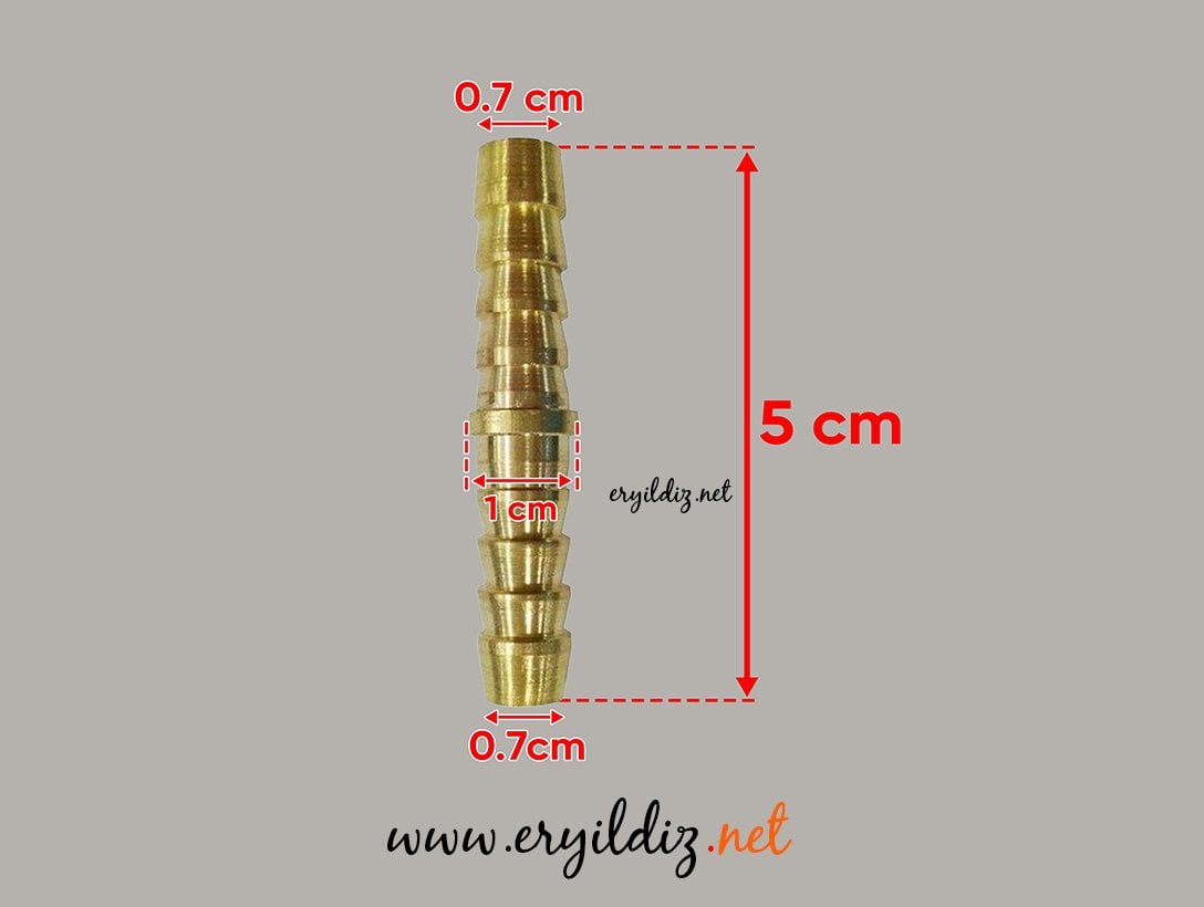 8 mm Hortum Arası Rekor Eryıldız Hırdavat