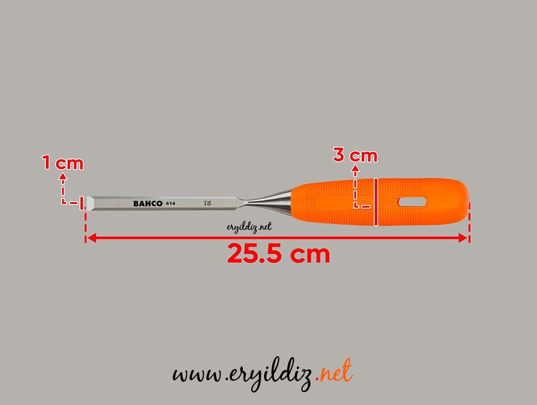 Bahco İskarpela 10 mm Eryıldız Hırdavat