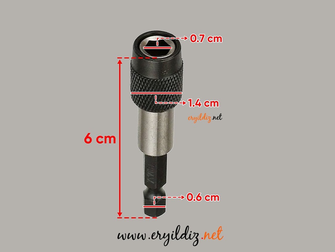 Bilyalı Bist Uç Adaptörü Eryıldız Hırdavat