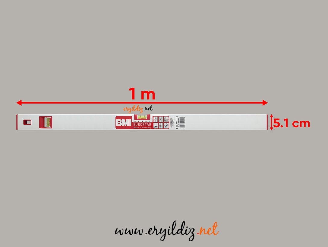 BMI Su Terazisi 100 cm Eryıldız Hırdavat
