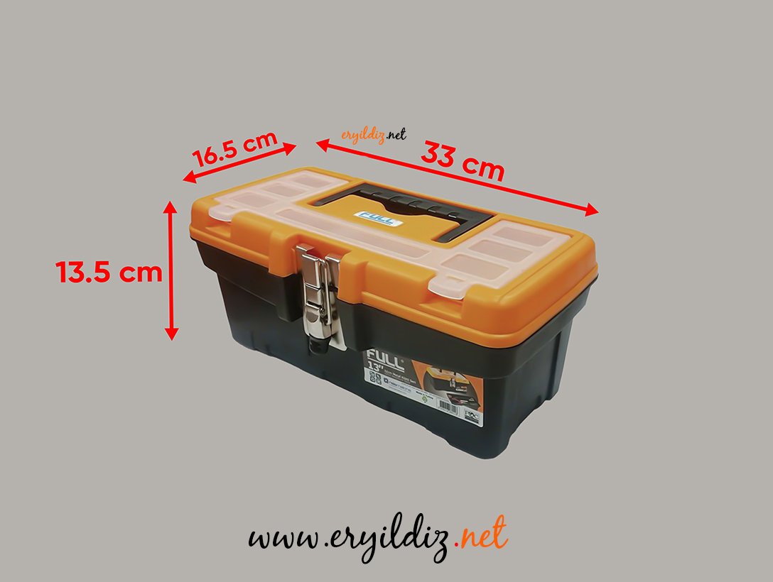 Full Metal Kilitli Takım Çantası 13 Organizer Eryıldız Hırdavat 