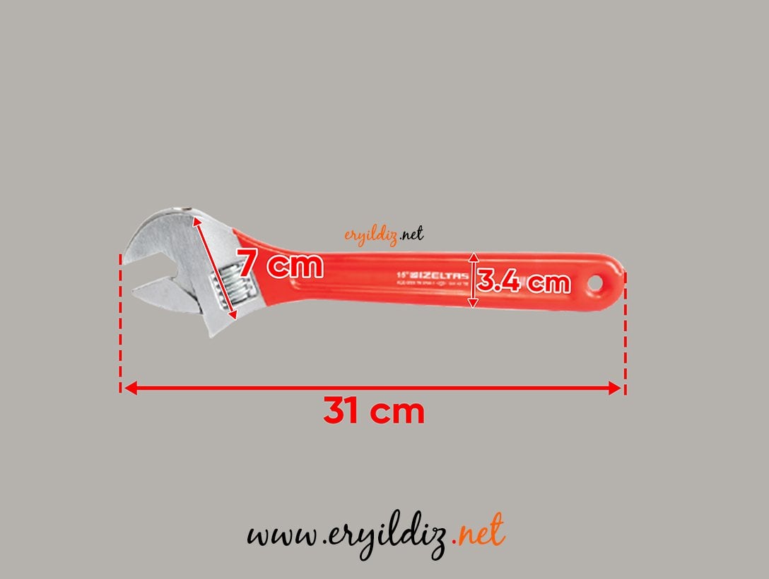 İzeltaş Kurbağacık Anahtar 12 lik Eryıldız Hırdavat