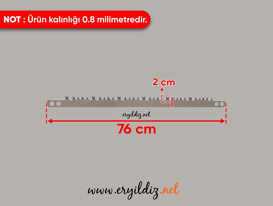 Kol astar Ağzı 760 mm Eryıldız Hırdavat
