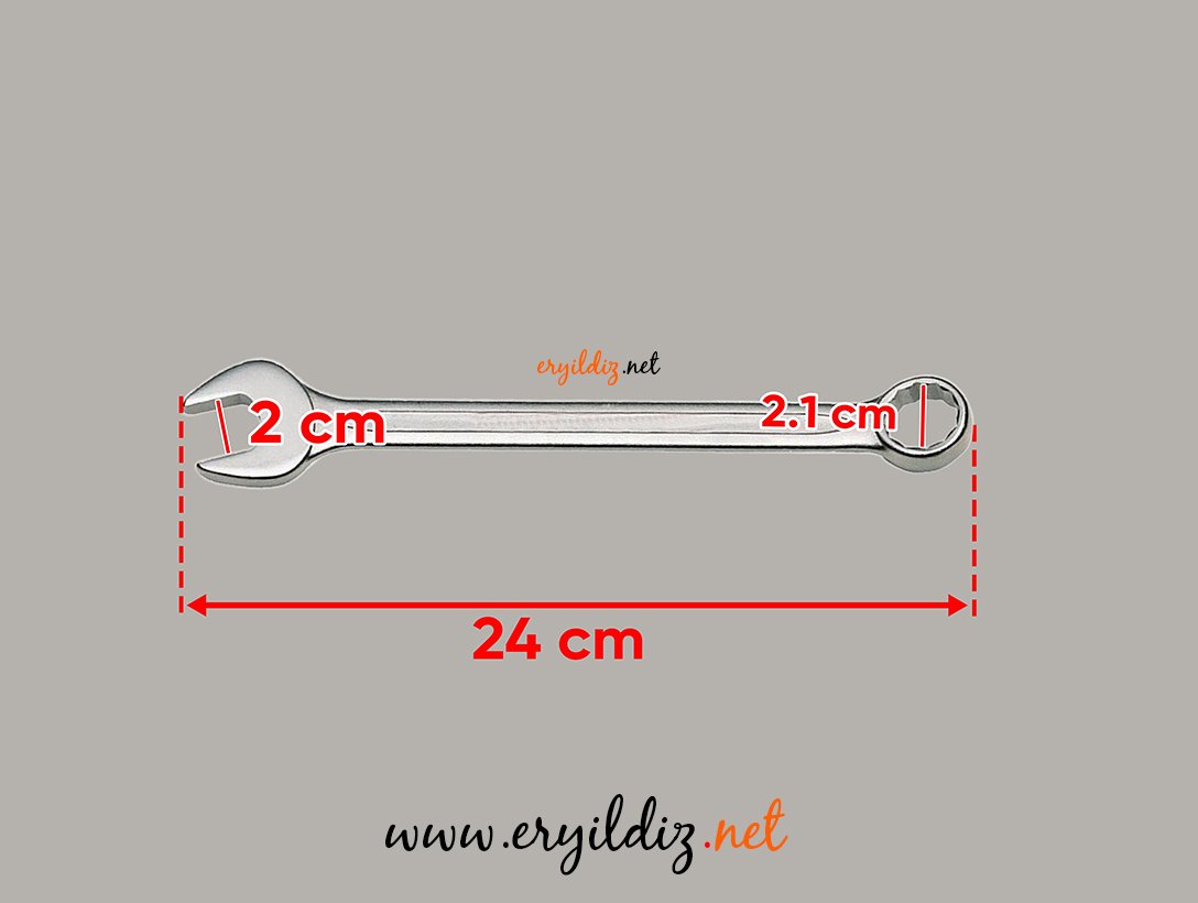 Kombine Anahtar 20 mm  Eryıldız Hırdavat