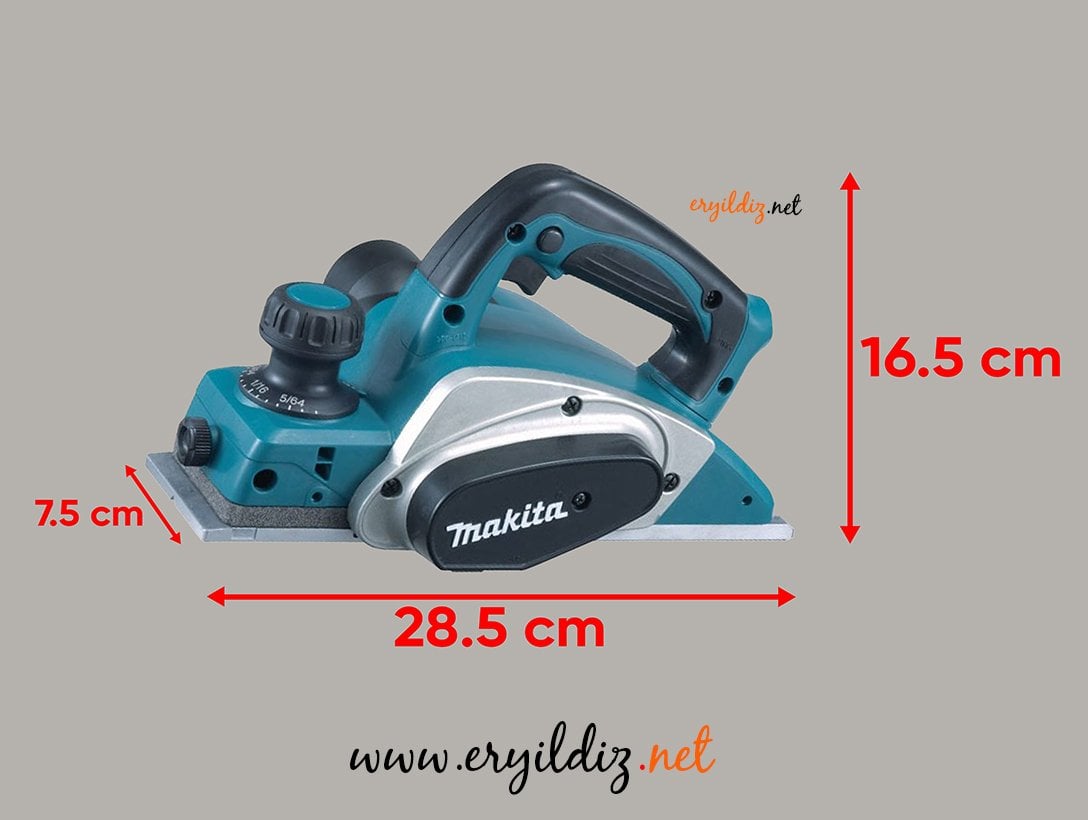 Makita KP0800 Planya 620 Watt 82 mm Eryıldız Hırdavat