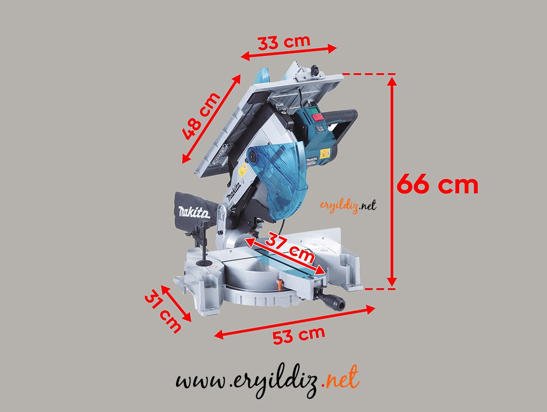 Makita LH1201FL Tablalı Gönye Kesme Eryıldız Hırdavat