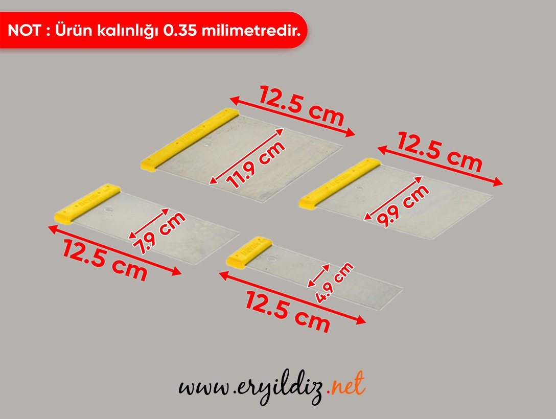 Oto Ispatula Takımı 4 ' Lü Eryıldız Hırdavat