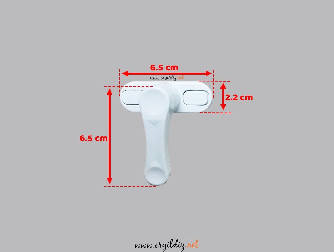 Deaks Pencere Emniyet Kilidi Beyaz ErYıldız Hırdavat