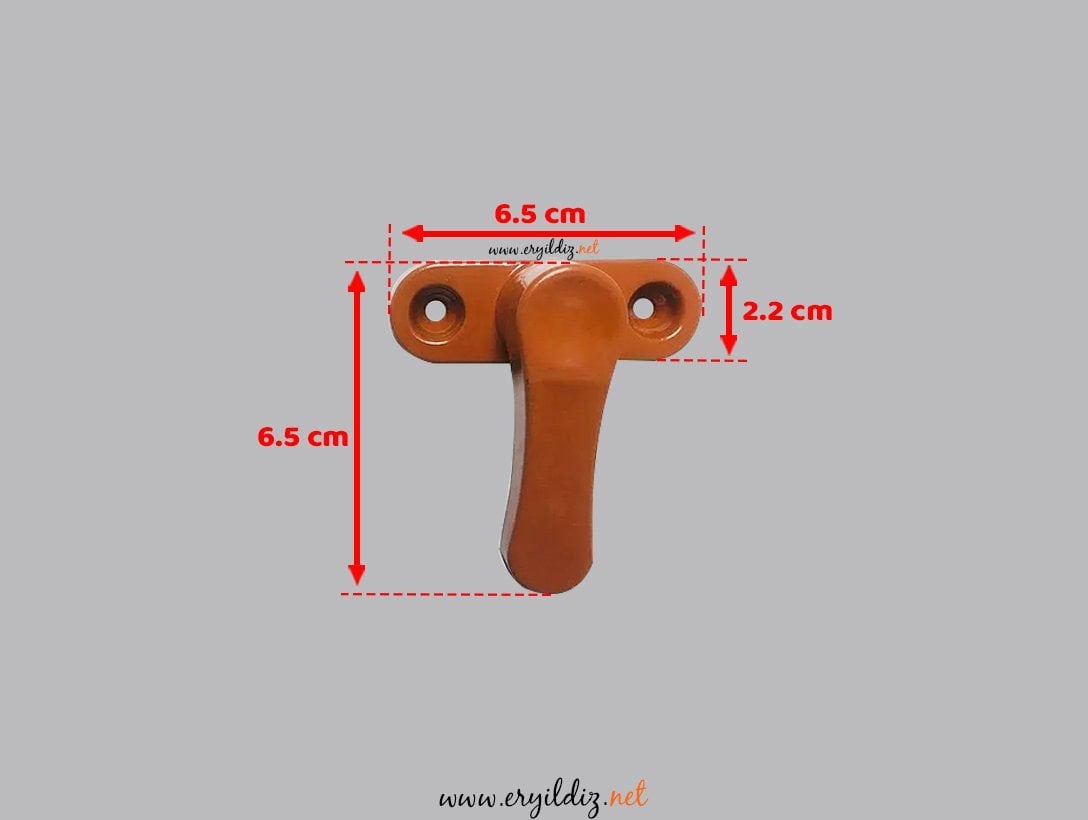 Deaks Pencere Emniyet Kilidi Kahverengi Er Yıldız Hırdavat